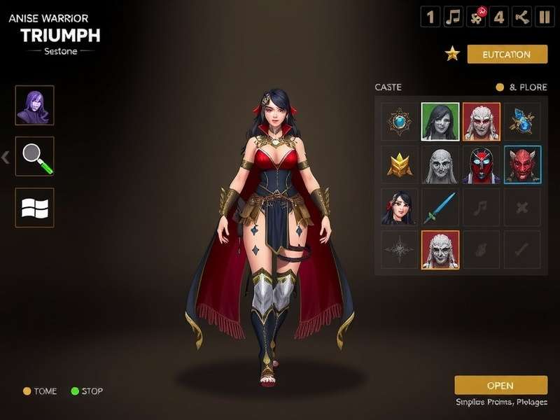 Anise Warrior Triumph gameplay screenshot
